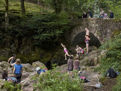 Simon Roberts, River Esk at Trough House Bridge, Eskdale, Cumbria, 2014 © Simon Roberts, Courtesy of Flowers Gallery
