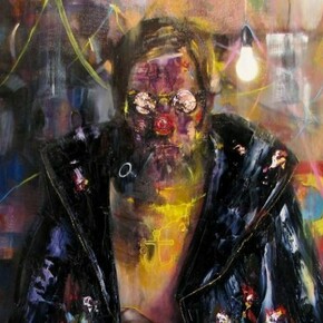 Nolan, Gavin 'Private View', 2013 Oil on canvas 127x92cm