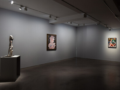 Abstract or not, Installation view at Olivier Malingue, May 2019
Courtesy of Olivier Malingue Ltd
Photo: Plastiques Photography