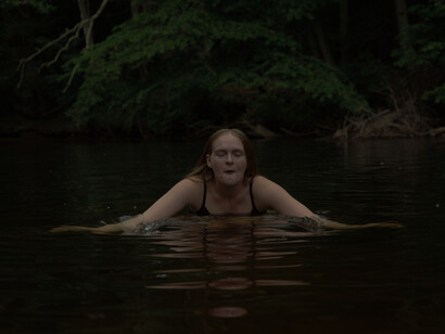 Swimming wild in a cold river can take your breath away