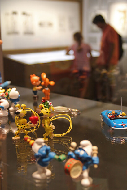 The art of comic strip. Courtesy of Comics Art Museum