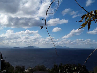 La vista dal terrazzo