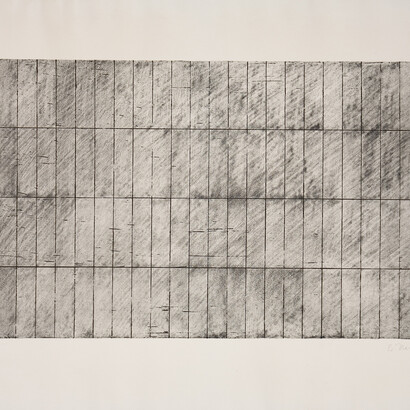 Brice Marden Grid II, 1971, incisione ad acquatinta, Parasol Press, New York, Galleria civica di Modena, collezione Don Bettelli