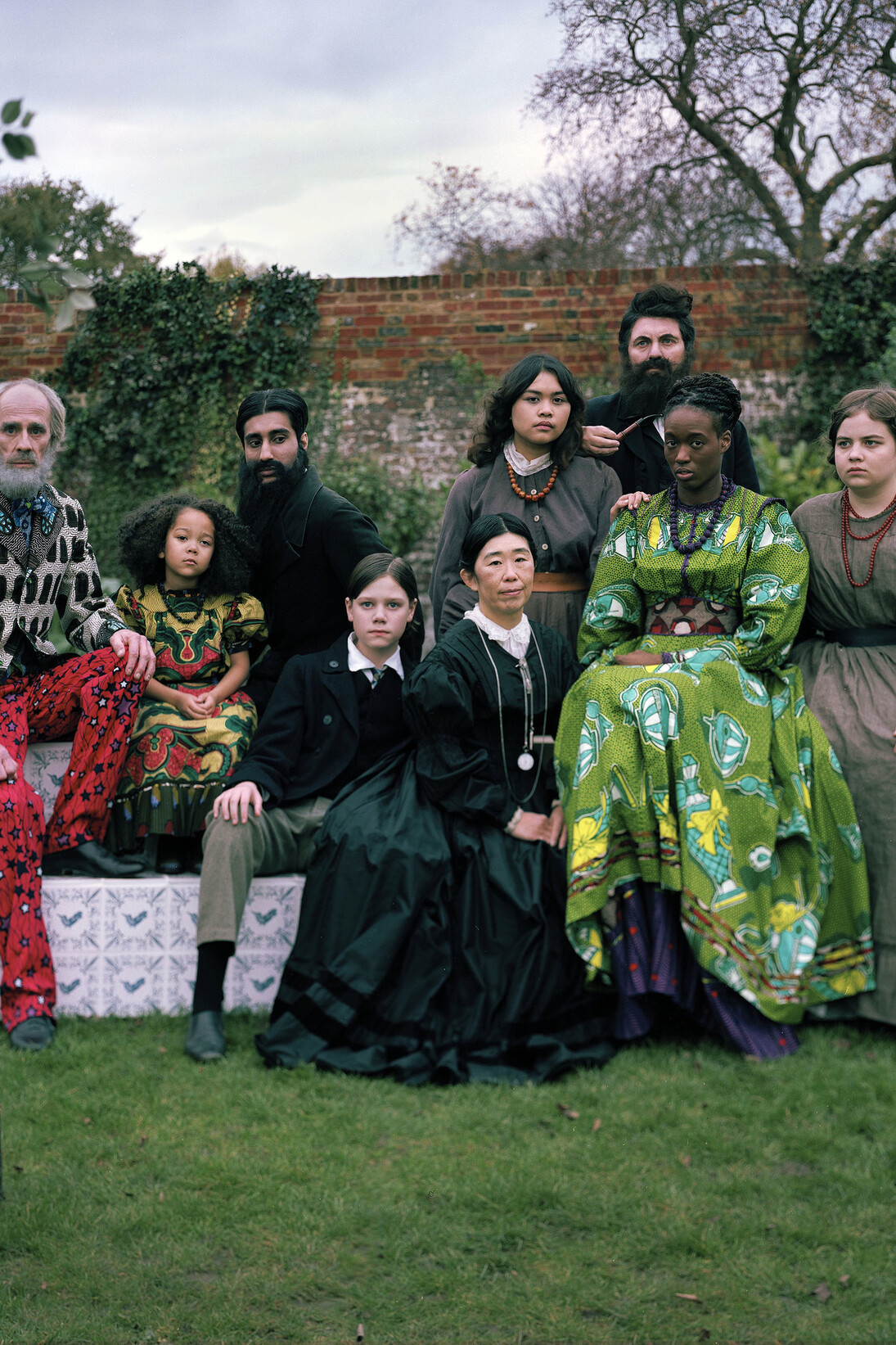 Detail from: Yinka Shonibare, 'The William Morris Family Album', 2015, Copyright the artist, Courtesy the artist, Stephen Friedman Gallery, London, Commissioned by William Morris Gallery