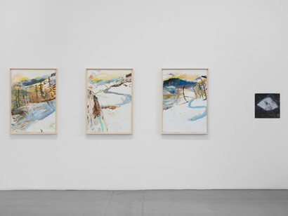 Helene Billgren, S som i solens födelse (S as in sunrise), exhibition view. Courtesy of Galleri Magnus Karlsson