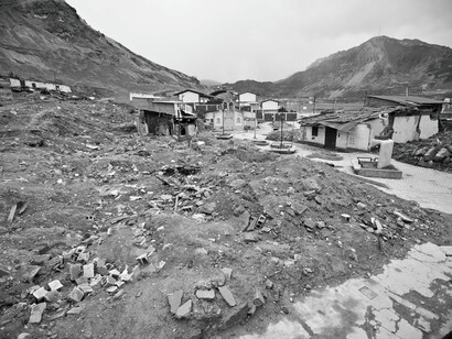 Buildings of Morococha, Peru. Photographer, Santiago Barco Luna