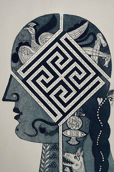 Jyoti Bhatt, Mayoori, 2001. Courtesy of Latitude 28