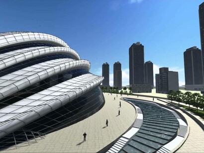 Cubierta de la Ópera de Dubai