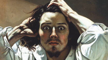 Gustave Courbet, "Le Désespéré", (1843)