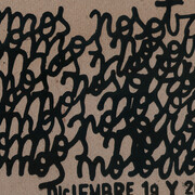Taller Popular de Serigrafía, Somos nosotros chico (detalhe), 2002. Cortesia da MASP