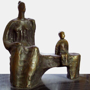 Alexander Burganov, Maternity. The author’s cast of 1987. Courtesy of New Tretyakov Gallery