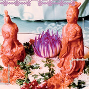 Benjamin Li, Spread from Chinees-Indisch Restaurant Stickeralbum by Benjamin Li with untitled work from family archive