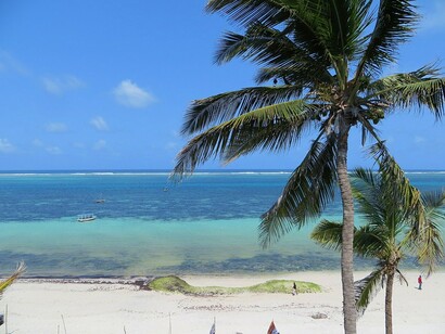 Nyali Beach, la spiaggia poco a nord di Miombasa