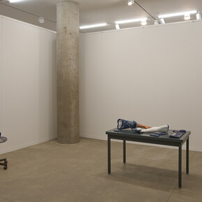 Josh Kline, Social media, exhibition view. Courtesy of Lisson Gallery