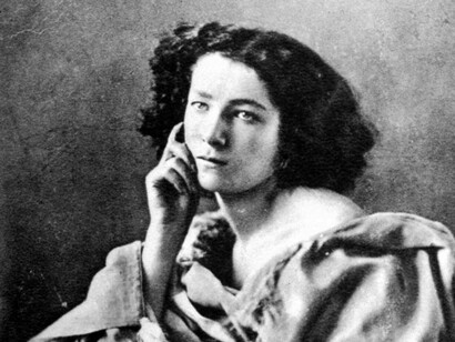 A atriz francesa Sarah Bernhardt