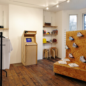Installation view at the South London Gallery, 2014, Photo by Andy Stagg