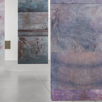 José Eduardo Barajas, Bleeding boundaries, vista de exhibición. Cortesía de la Galerie Nordenhake