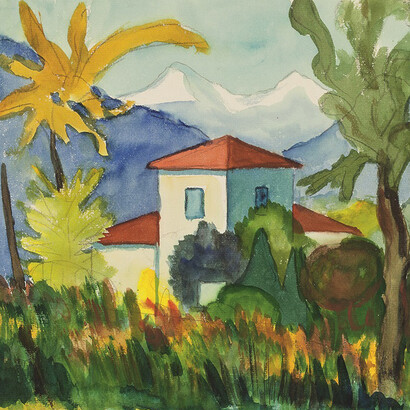 Hermann Hesse, Ohne Titel, 1928 Acquarello su carta © Hermann Hesse-Editionsarchiv, Offenbach am Main