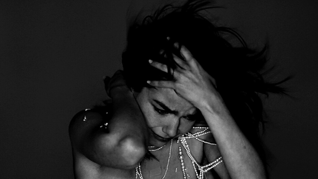 Björk, Still from ‘Pagan Poetry’ directed by Nick Knight 1993. Credit: Courtesy Wellhart Ltd & One Little Indian.