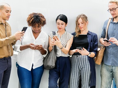 Gli elettori sul web