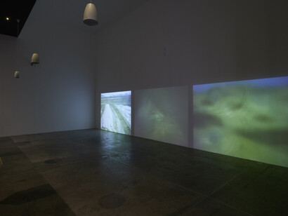 Mácula. Oscar Santillán, Exhibition view. Courtesy of MUAC