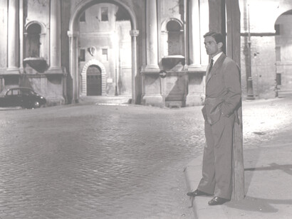 Pier Paolo Pasolini, Roma, luglio 1960, Courtesy Collezione Giuseppe Garrera