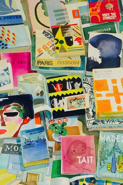 Tim Braden, Ultramarine, 2015, Acrylic
on canvas, 180 x 140 cm ©
Tim
Braden.
Courtesy
the
artist
and
Bruce
Haines
Mayfair