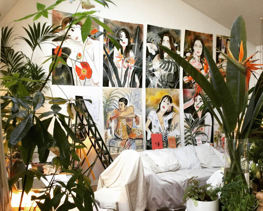 Fleurs. Courtesy of Antonine Catzéflis gallery