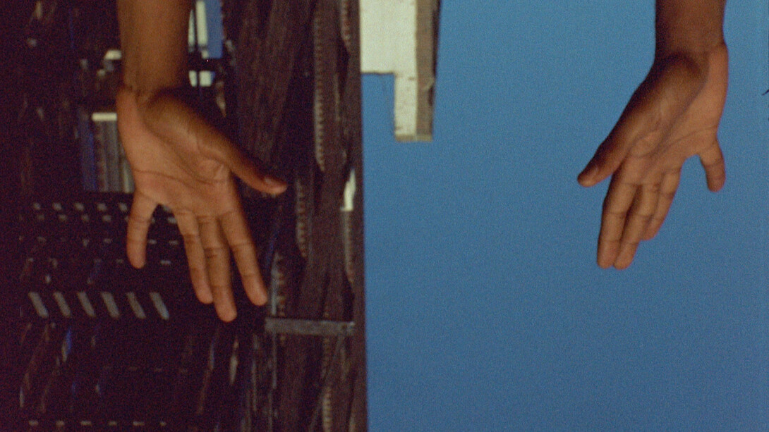 Miatta Kawinzi, video still from She gather me. Courtesy of CUE art foundation