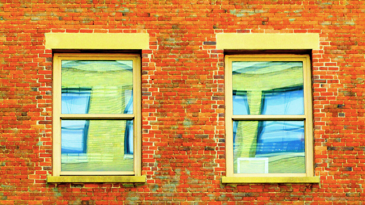 Joshua Greenberg, The Colorful Whimsies II, No.17, The Window Family Looks Across the Street (detail). Courtesy of Viridian Artists