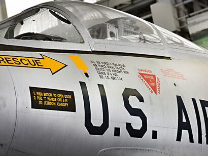 Lockheed F-104A Starfighter. Courtesy of Pearl Harbor Aviation Museum
