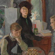 Tove Jansson, Family (detail), 1942. Private Collection. Courtesy of HAM © Tove Jansson Estate