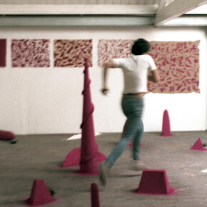 Anish Kapoor, Early works, exhibition view. Courtesy of the Jewish Museum
