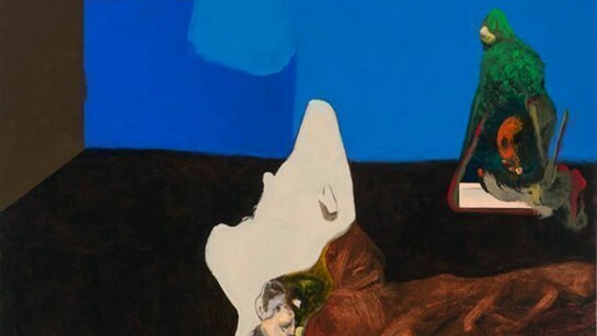 Jorge Queiroz, Seeing is Believing, 2013, Oil and acrylic on canvas, 160 x 180 cm, 63 x 70 3/4 in