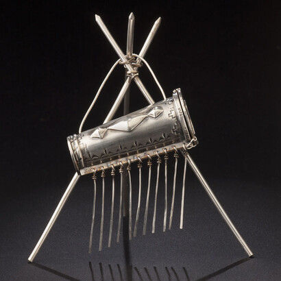 Albertine Crow Shoe. Courtesy of Glenbow