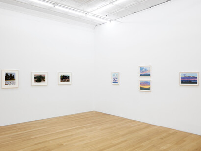 Various artists, Shifting horizons, exhibition view. Courtesy of Peter Blum Gallery 