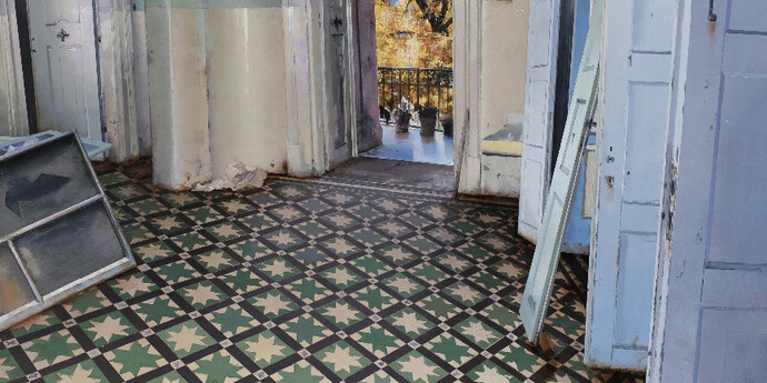 Matteo Massagrande, Exhibition view. Courtesy of Galleria Punto Sull'Arte