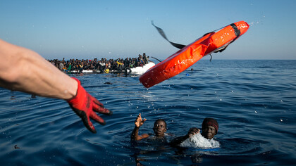 Salvataggio in mare
