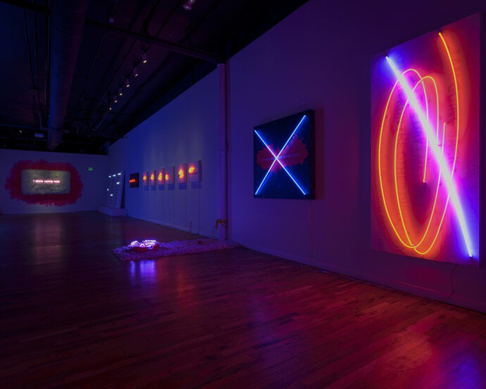 Gas Light Love Bomb. Courtesy of k contemporary 