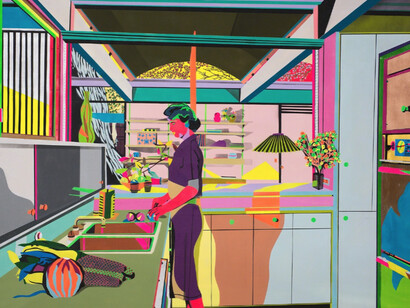 Case Study Paintings. Courtesy of Detour Gallery