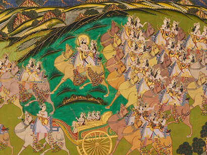 Peacock in the Desert. Courtesy of The Museum of Fine Arts