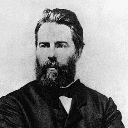 Herman Melville. Autor de la célebre «Moby Dick», no conoció en vida el éxito literario