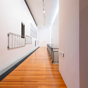 George Watson, The choice, exhibition view. Courtesy of Te Pātaka Toi Adam Art Gallery