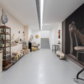 Journey of the heart: Han Dong’s sculpture trilogy, exhibition view. Courtesy of Hive Center for Contemporary Art