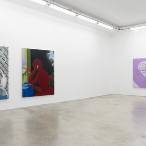 Koak, Lake margrethe, exhibition view. Courtesy of Perrotin Gallery