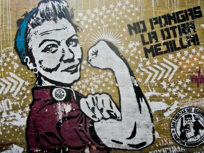 Bogotá. "No pongas la otra mejilla"