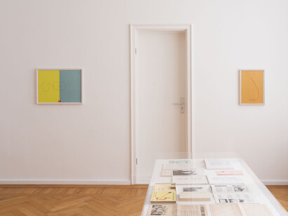 Robert Filliou, how to see, exhibition view. Courtesy of Barbara Wien Gallery