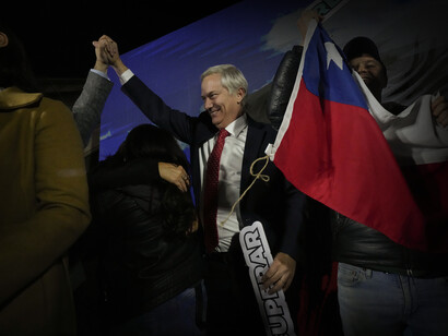 Antonio Kast, líder de la derecha chilena, celebra el triunfo del pasado 7 de mayo de 2023