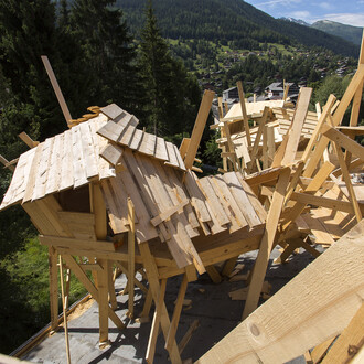 La résidence secondaire, 2012, R‐Art, Vercorin, Suisse, Crédit photo: Robert Hofer