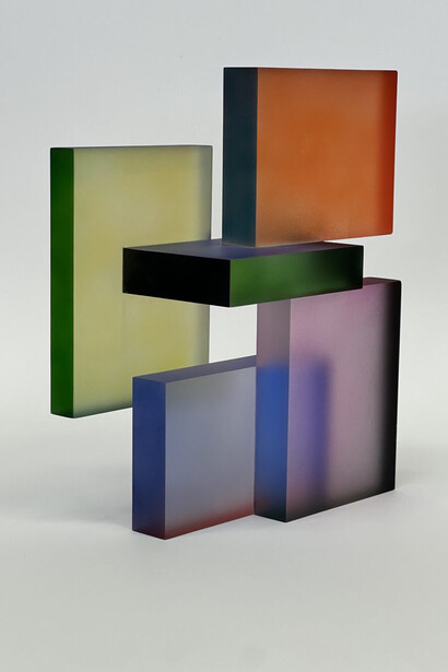 Greg Chann, Stack XXI, 2024. Courtesy of Denise Bibro Fine Art